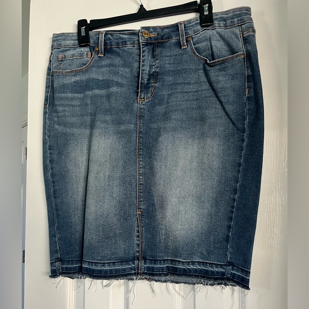 Denim Blue Skirt